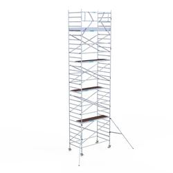 Euroscaffold PRO rolsteiger 135 x 250 x 10,2 m werkhoogte