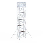 Euroscaffold Euroscaffold PRO échafaudage roulant 135x250 x 12,2 m hauteur travail