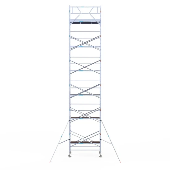 Euroscaffold Euroscaffold échafaudage roulant Original 135x250 - 13,2 m hauteur travail