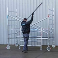 Euroscaffold Euroscaffold rolsteiger Original 135x250 - 13,2 m werkhoogte