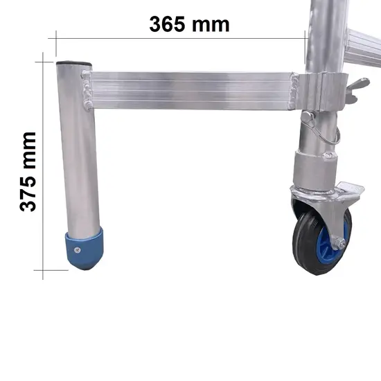 ASC ASC ministabilisateur échafaudage pliant (4 pièces)