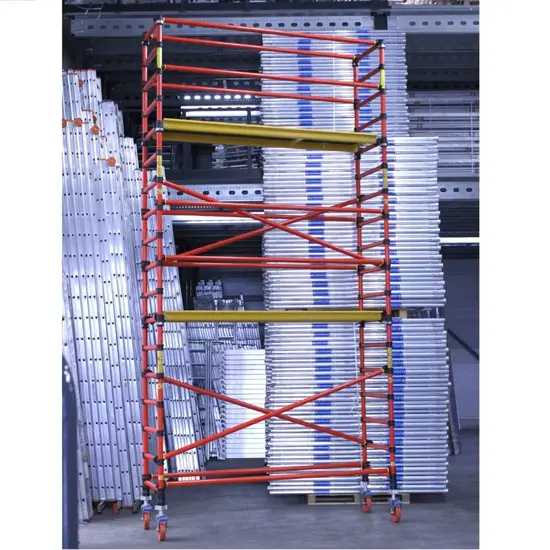 Genex Scaffolds Genex Unitec échafaudage en fibre de verre 75x250 hauteur travail 8 m
