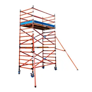 Genex Unitec fibreglass scaffold 135x200 working height 4 m
