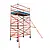 Genex Scaffolds Genex Unitec échafaudage en fibre de verre 135x200 hauteur travail 4 m
