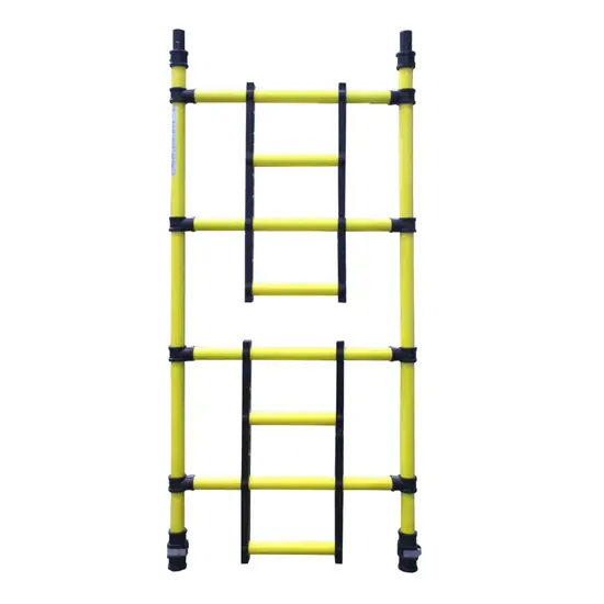 Genex Scaffolds Genex Prosafe rolsteiger kunststof carbon 85x200 werkhoogte 8 m