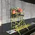 Genex Scaffolds Genex Prosafe échafaudage en fibre de verre 85x250 hauteur travail 4 m