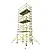 Genex Scaffolds Genex Prosafe échafaudage en fibre de verre 145x200 hauteur travail 8 m