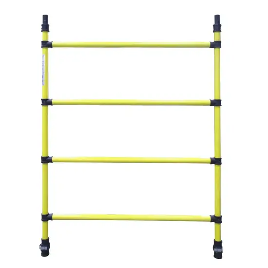 Genex Scaffolds Genex Prosafe rolsteiger kunststof carbon 145x250 werkhoogte 4 m