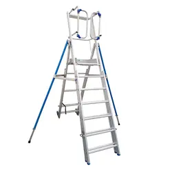 Solide PIR telescopic work platform 7-10 steps