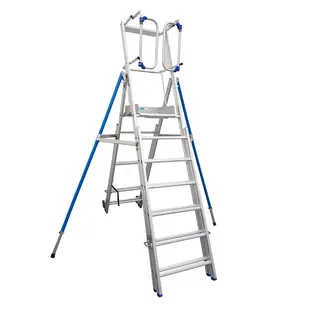 Solide PIR telescopic work platform 7-10 steps