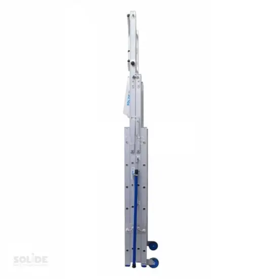 Solide Solide PIR telescopisch werkplatform 7-10 treden