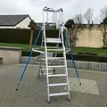 Solide Solide PIR telescopic work platform 7-10 steps