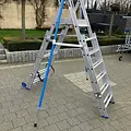 Solide Plate-forme de travail télescopique Solide PIR 7-10 marches