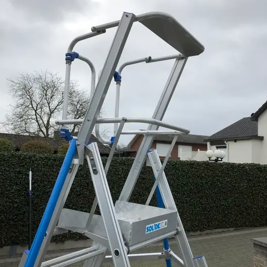 Solide Solide PIR telescopic work platform 7-10 steps