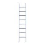 Eurostairs Eurostairs single aluminium ladder 8 rungs 225 cm