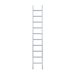 Eurostairs Eurostairs single aluminium ladder 10 rungs 275 cm
