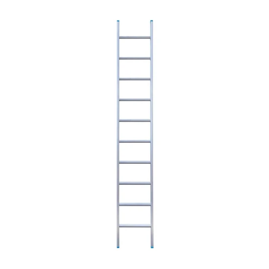 Eurostairs SuperPro single aluminium ladder 10 rungs 275 cm