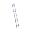 Eurostairs Eurostairs single aluminium ladder 10 rungs 275 cm