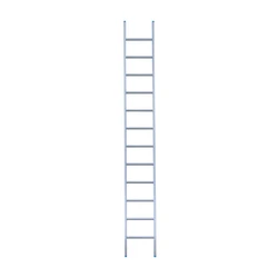Eurostairs enkele ladder recht 12 sporten 325 cm