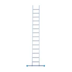 Eurostairs Eurostairs single aluminium ladder 14 rungs 375 cm