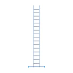 Eurostairs Eurostairs enkele ladder recht 16 sporten 425 cm