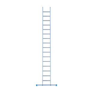 Eurostairs single aluminium ladder 16 rungs 425 cm