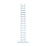 Eurostairs Eurostairs enkele ladder recht 16 sporten 425 cm
