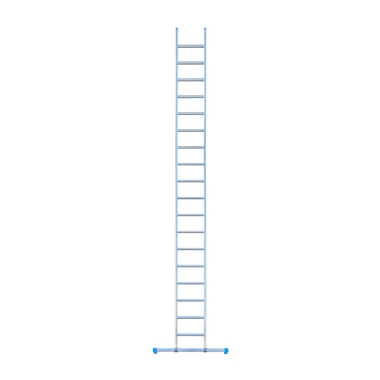 Eurostairs SuperPro single aluminium ladder 18 rungs 475 cm