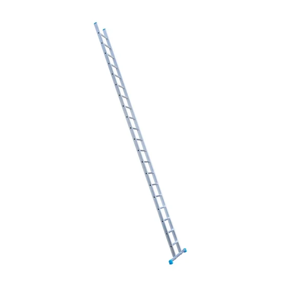 Eurostairs SuperPro single aluminium ladder 20 rungs 525 cm