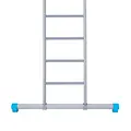 Eurostairs Échelle simple droite 24 échelons Eurostairs 625 cm
