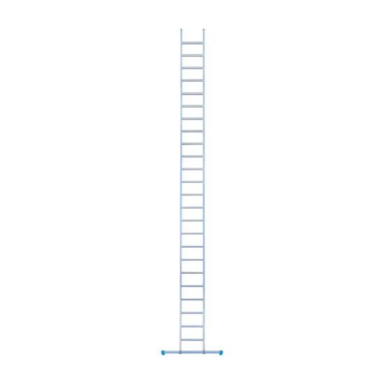 Eurostairs Eurostairs single aluminium ladder 24 rungs 625 cm