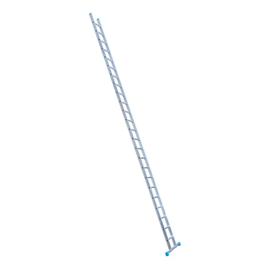 Eurostairs Eurostairs single aluminium ladder 24 rungs 625 cm