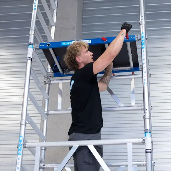 Euroscaffold EuroScaffold échafaudage ONE 75x120 hauteur travail 5,20 m