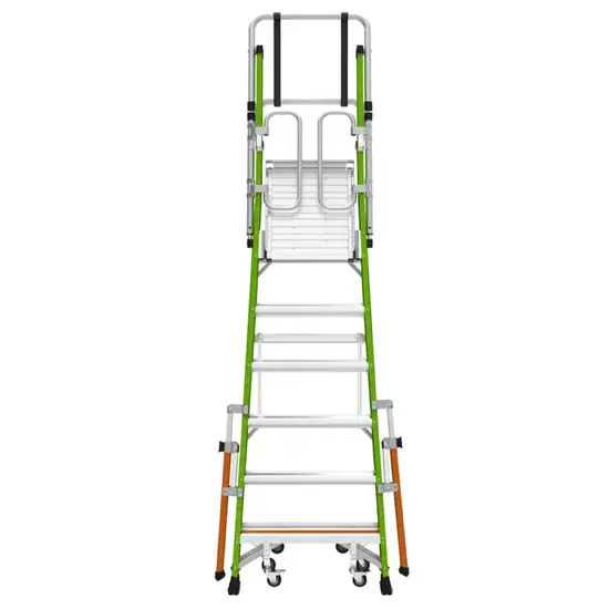 Little Giant Little Giant Safety Cage plateforme en fibre 6 marches