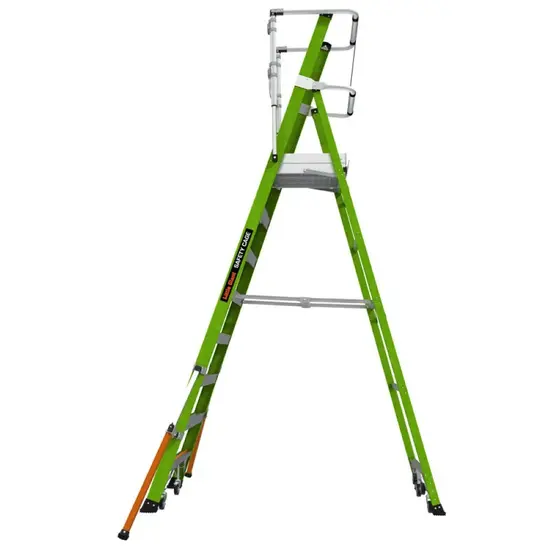 Little Giant Ladders Little Giant Safety Cage plateforme en fibre 8 marches