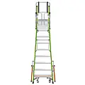 Little Giant Ladders Little Giant Safety Cage plateforme en fibre 8 marches