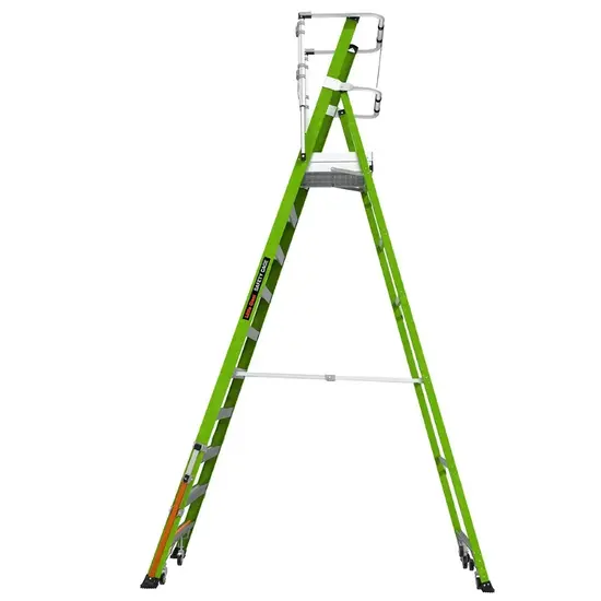 Little Giant Ladders Little Giant Safety Cage plateforme en fibre 10 marches