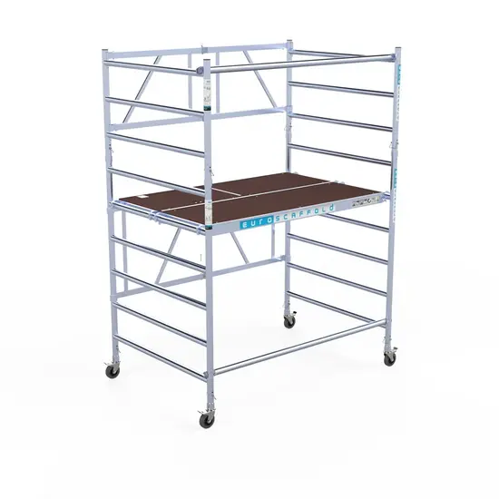 Euroscaffold EuroScaffold échafaudage pliant 135x190 hauteur travail 3,8 m