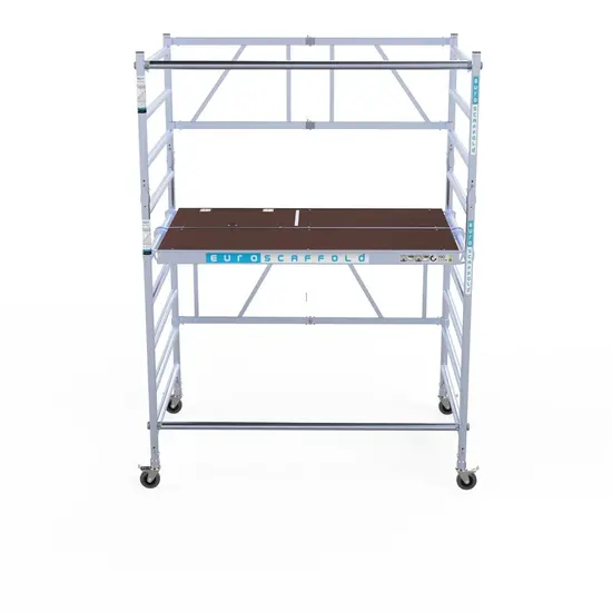 Euroscaffold EuroScaffold échafaudage pliant 135x190 hauteur travail 3,8 m