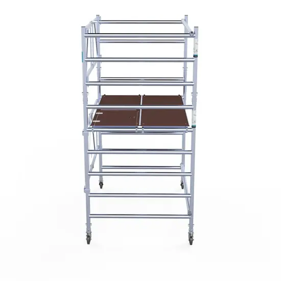 Euroscaffold EuroScaffold échafaudage pliant 135x190 hauteur travail 3,8 m