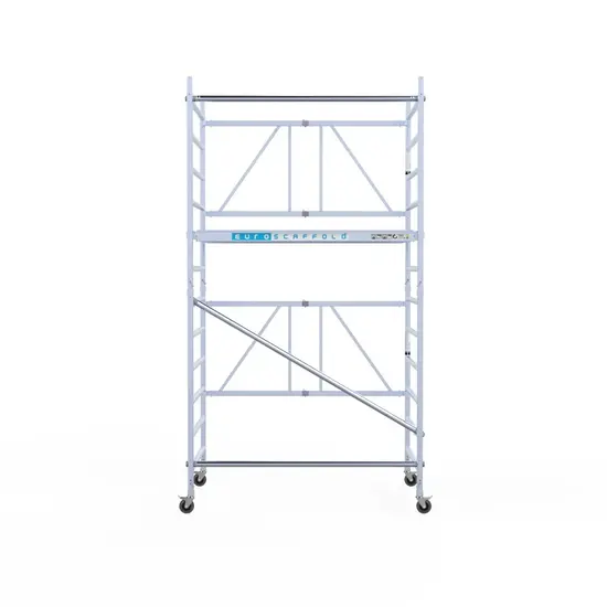 Euroscaffold EuroScaffold folding scaffold 135x190 working height 4.7 m