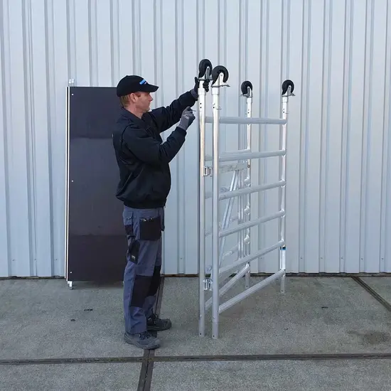 Euroscaffold EuroScaffold kamersteiger 135x190 werkhoogte 4,7 m