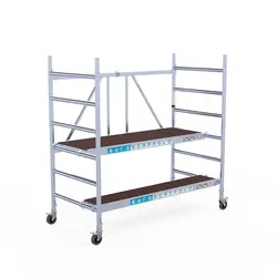 Euroscaffold folding scaffold 90x190 with step working height 3 m