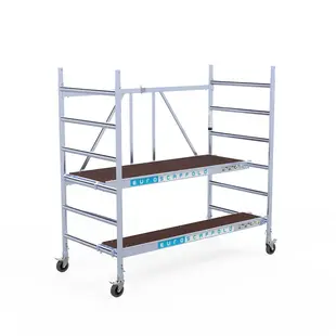 Euroscaffold folding scaffold 90x190 with step working height 3 m