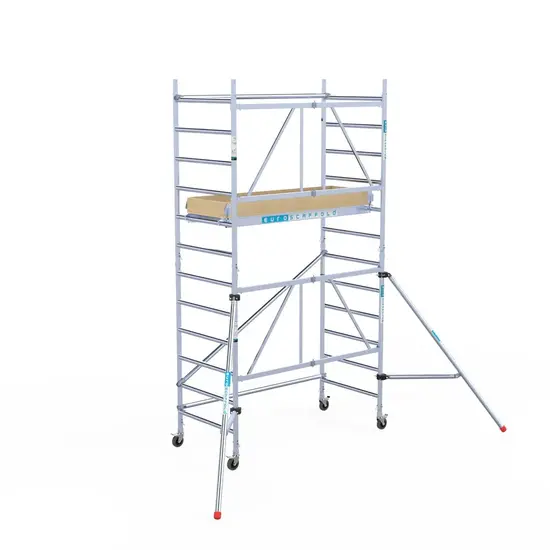 Euroscaffold Euroscaffold folding scaffold 90x190 working height 4,7 m