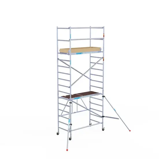 Euroscaffold Euroscaffold échafaudage pliant 90x190 hauteur travail 5,7 m