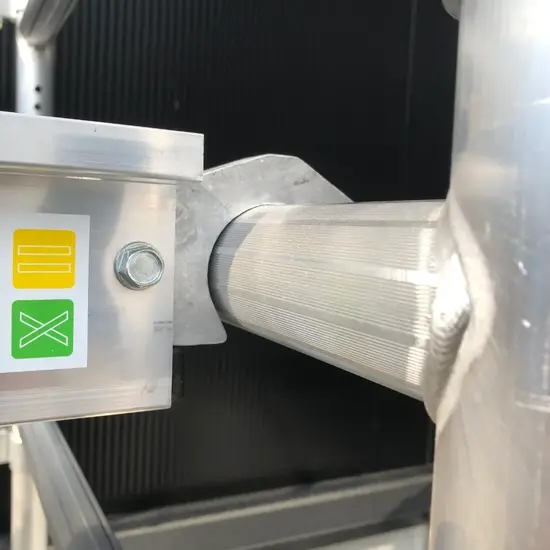 Euroscaffold Euroscaffold folding scaffold 90x190 working height 7,5 m