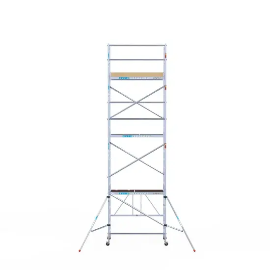 Euroscaffold Euroscaffold folding scaffold 90x190 working height 7,5 m