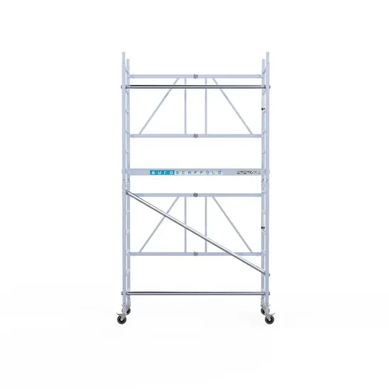 Euroscaffold Echafaudage pliable Euroscaffold hauteur de travail 4,5 m