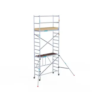 Euroscaffold folding scaffold working height 5,70 m
